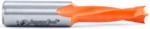 Amana 301070 Brad Point Left-Handed Boring Bit, 57mm OAL x 10mm Shank - 7mm Cutting Diameter; 27mm Cutting Height, Carbide Tipped