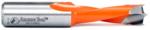Amana 301082 Brad Point Left-Handed Boring Bit, 57mm OAL x 10mm Shank - 8.2mm Cutting Diameter; 27mm Cutting Height, Carbide Tipped