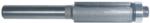 Magnate 302 Flush Trim 2-Flute Router Bit - 3/8" Overall Diameter; 1" Cutting Length; 1/4" Shank Diameter; BR-02 Bearing; 1-1/4" Shank Length