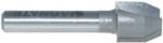 MAGNATE 3022 Bevel & Flush Trimming Router Bit - 22 Degree; 15/32" Cutting Diameter; 1/2" Cutting Height; 1/4" Shank Diameter; 1-1/4" Shank Length; 2-Flute Carbide Tipped