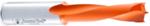 Amana 304008 Brad Point Left-Handed Boring Bit, 70mm OAL x 10mm Shank - 8mm Cutting Diameter; 35mm Cutting Height, Carbide Tipped