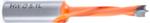 Amana 304051 Brad Point Left-Handed Boring Bit, 70mm OAL x 10mm Shank - 5.1mm Cutting Diameter; 35mm Cutting Height, Carbide Tipped