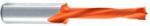 Amana 304055 Brad Point Left-Handed Boring Bit, 70mm OAL x 10mm Shank - 5.5mm Cutting Diameter; 35mm Cutting Height, Carbide Tipped