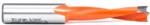 Amana 304075 Brad Point Left-Handed Boring Bit, 70mm OAL x 10mm Shank - 7mm Cutting Diameter; 35mm Cutting Height, Carbide Tipped