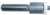 MAGNATE 3058 Overhang Bowl Router Bit - 1/16" Overhang Depth; 3/4" Overall Diameter; 7/8" Cutting Length; 1/2" Shank Diameter; 3-3/8" Overall Length; with a 10 Degree Tapered POM Bearing, 2-Flute Carbide Tipped