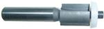 MAGNATE 3058 Overhang Bowl Router Bit - 1/16" Overhang Depth; 3/4" Overall Diameter; 7/8" Cutting Length; 1/2" Shank Diameter; 3-3/8" Overall Length; with a 10 Degree Tapered POM Bearing, 2-Flute Carbide Tipped