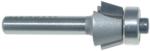 Magnate 3101 Bevel Trim With Bearing Router Bit - 15 Degree; 2 Flute; 1/4" Cutting Height; 1/4" Shank Diameter; 1-1/4" Shank Length; Comes with a Magnate BR-03 bearing.