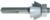 MAGNATE 3102 Bevel Trim Router Bit With Bearing - 25 Degree; 2 Flute; 1/4" Cutting Height; 1/4" Shank Diameter; 1-1/4" Shank Length; Comes with a Magnate BR-03 bearing.; Carbide Tipped