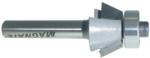 MAGNATE 3102 Bevel Trim Router Bit With Bearing - 25 Degree; 2 Flute; 1/4" Cutting Height; 1/4" Shank Diameter; 1-1/4" Shank Length; Comes with a Magnate BR-03 bearing.; Carbide Tipped