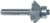 MAGNATE 3103 Bevel Trim Router Bit With Bearing - 45 Degree; 2 Flute; 1/4" Cutting Height; 1/4" Shank Diameter; 1-1/4" Shank Length; Comes with a Magnate BR-03 bearing.; Carbide Tipped