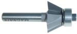 Magnate 3105 Bevel Trim With Bearing Router Bit - 25 Degree; 2 Flute; 7/16" Cutting Height; 1/4" Shank Diameter; 1-1/4" Shank Length; Comes with a Magnate BR-03 bearing.