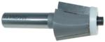 MAGNATE 3121 Bevel Undermount Bowl Router Bit - 10 Degree; 1" Cutting Height; 1-7/32" Overall Diameter; 1-3/4" Shank Length; BR-52 Bearing; 1/2" Shank Diameter, 2-Flute Carbide Tipped