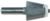 MAGNATE 3122 Bevel Undermount Bowl Router Bit - 10 Degree; 1-1/4" Cutting Height; 1-5/16" Overall Diameter; 1-3/4" Shank Length; BR-52 Bearing; 1/2" Shank Diameter, 2-Flute Carbide Tipped