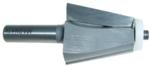 MAGNATE 3126 Bevel Undermount Bowl Router Bit - 12 Degree; 1-3/4" Cutting Height; 1-5/8" Overall Diameter; 1-3/4" Shank Length; BR-50 Bearing; Use BR-41 when a steel ball bearing is required.; 1/2" Shank Diameter, 2-Flute Carbide Tipped