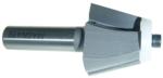 MAGNATE 3127 Bevel Undermount Bowl Router Bit - 15 Degree; 1" Cutting Height; 1-13/32" Overall Diameter; 1-3/4" Shank Length; BR-54 Bearing; 1/2" Shank Diameter, 2-Flute Carbide Tipped