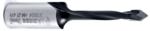 Amana 313004 Through-Hole Right-Handed Boring Bit, 57mm OAL x 10mm Shank - 4.0mm Cutting Diameter; V-Point, 35mm Cutting Height, Carbide Tipped