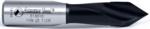 Amana 313010 Through-Hole Right-Handed Boring Bit, 57mm OAL x 10mm Shank - 10mm Cutting Diameter; V-Point, 35mm Cutting Height, Carbide Tipped