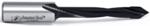 Amana 314006 Through-Hole Right-Handed Boring Bit, 70mm OAL x 10mm Shank - 6mm Cutting Diameter; V-Point, 40mm Cutting Height, Carbide Tipped