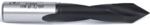 Amana 314009 Through-Hole Right-Handed Boring Bit, 70mm OAL x 10mm Shank - 3/8" Cutting Diameter; V-Point, 40mm Cutting Height, Carbide Tipped