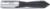 Amana 314010 Through-Hole Right-Handed Boring Bit, 70mm OAL x 10mm Shank - 10mm Cutting Diameter; V-Point, 40mm Cutting Height, Carbide Tipped