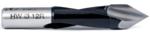 Amana 314012 Through-Hole Right-Handed Boring Bit, 70mm OAL x 10mm Shank - 12mm Cutting Diameter; V-Point, 40mm Cutting Height, Carbide Tipped