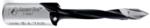 Amana 314047 Through-Hole Right-Handed Boring Bit, 70mm OAL x 10mm Shank - 3/16" Cutting Diameter; V-Point, 40mm Cutting Height, Carbide Tipped