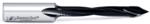 Amana 314055 Through-Hole Right-Handed Boring Bit, 70mm OAL x 10mm Shank - 5.5mm Cutting Diameter; V-Point, 40mm Cutting Height, Carbide Tipped