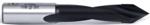 Amana 314090 Through-Hole Right-Handed Boring Bit, 70mm OAL x 10mm Shank - 9mm Cutting Diameter; V-Point, 40mm Cutting Height, Carbide Tipped