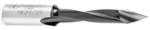 Amana 314281 Through-Hole Right-Handed Boring Bit, 70mm OAL x 10mm Shank - 9/32" Cutting Diameter; V-Point, 40mm Cutting Height, Carbide Tipped
