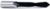 Amana 315008 Through-Hole Right-Handed Boring Bit, 77mm OAL x 10mm Shank - 8mm Cutting Diameter; V-Point, 45mm Cutting Height, Carbide Tipped