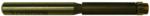 MAGNATE 319 Flush Trim 2-Flute Router Bit - 1/4" Overall Diameter; 1" Cutting Length; 1/4" Shank Diameter; BR-00 Bearing; 1-1/4" Shank Length; Carbide Tipped