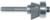 MAGNATE 3202 Bevel Trim Router Bit With Bearing - 22 Degree; 3 Flute; 3/8" Cutting Height; 1/4" Shank Diameter; 1-1/4" Shank Length; Comes with a Magnate BR-04 bearing.; Carbide Tipped