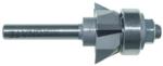 Magnate 3203 Bevel Trim With Bearing Router Bit - 30 Degree; 3 Flute; 7/16" Cutting Height; 1/4" Shank Diameter; 1-1/4" Shank Length; Comes with a Magnate BR-04 bearing.