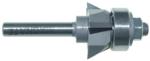 MAGNATE 3203 Bevel Trim Router Bit With Bearing - 30 Degree; 3 Flute; 7/16" Cutting Height; 1/4" Shank Diameter; 1-1/4" Shank Length; Comes with a Magnate BR-04 bearing.; Carbide Tipped