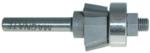 MAGNATE 3205 Bevel Trim Router Bit With Bearing - 15 Degree; 3 Flute; 7/16" Cutting Height; 1/4" Shank Diameter; 1-1/4" Shank Length; Comes with a Magnate BR-04 bearing.; Carbide Tipped