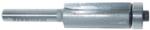 MAGNATE 321 Flush Trim Router Bit, 3 Degree Down Shear - 1/2" Overall Diameter; 1-3/16" Cutting Length; 1/4" Shank Diameter; 1-1/4" Shank Length; BR-03 Bearing; 2-Flute Carbide Tipped