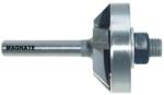 MAGNATE 3241 45 Degree Undercut Bevel Trim Router Bit - 1/4" Cutting Height; 1/4" Shank Diameter; 1-3/8" Overall Diameter; 2-3/8" Overall Length; BR-23 Bearing; 4-Flute Laminate Miter Joint Bit, Carbide Tipped