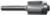 MAGNATE 329 Flush Trim Router Bit, 3 Degree Down Shear - 5/8" Overall Diameter; 5/8" Cutting Length; 1/4" Shank Diameter; 1-1/4" Shank Length; BR-05 Bearing; 2-Flute Carbide Tipped