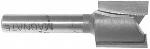 MAGNATE 3302 Mortising Router Bit - 5/8" Cutting Diameter; 9/16" Cutting Height; 1/4" Shank Diameter; 1-1/4" Shank Length; 2-Flute Carbide Tipped