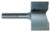MAGNATE 3305 Mortising Router Bit - 1-1/4" Cutting Diameter; 1/2" Cutting Height; 1/4" Shank Diameter; 1-1/4" Shank Length; 2-Flute Carbide Tipped