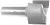 MAGNATE 3306 Mortising Router Bit - 1-1/4" Cutting Diameter; 3/4" Cutting Height; 1/2" Shank Diameter; 1-1/2" Shank Length; 2-Flute Carbide Tipped