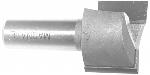 MAGNATE 3306 Mortising Router Bit - 1-1/4" Cutting Diameter; 3/4" Cutting Height; 1/2" Shank Diameter; 1-1/2" Shank Length; 2-Flute Carbide Tipped