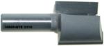 MAGNATE 3316 Mortising Router Bit - 1-1/4" Cutting Diameter; 1-1/4" Cutting Height; 1/2" Shank Diameter; 1-1/2" Shank Length; 2-Flute Carbide Tipped