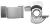 MAGNATE 3347 1/4"-28 Thread Screw Type Mortising Cutter - 1" Cutting Diameter; 17/32" Cutting Height; 2-Flute Carbide Tipped