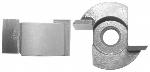 MAGNATE 3348 1/4"-28 Thread Screw Type Mortising Cutter - 1-1/8" Cutting Diameter; 9/16" Cutting Height; 2-Flute Carbide Tipped