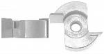MAGNATE 3349 1/4"-28 Thread Screw Type Mortising Cutter - 1-1/4" Cutting Diameter; 5/8" Cutting Height; 2-Flute Carbide Tipped