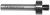 MAGNATE 3351 1/4"-28 Threaded Arbor for Screw Type Mortising Cutters - 1/4" Thread Height; 1/4" Shank Diameter; 1-3/4" Overall Length