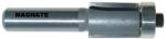 MAGNATE 341 Flush Trim Router Bit, 3 Degree Down Shear - 3/4" Overall Diameter; 1" Cutting Length; 1/2" Shank Diameter; 1-1/2" Shank Length; BR-08 Bearing; 2-Flute Carbide Tipped