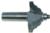 MAGNATE 3416 Classic with Step Edges Router Bit - 1/4" Radius; 13/16" Cutting Length; 1/2" Shank Diameter; 1-1/2" Shank Length; 1-5/8" Overall Diameter; 2-Flute Carbide Tipped