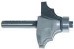 Magnate 3453 Classic Double Round Over Router Bit - 1/4" Radius; 11/16" Cutting Length;1/4" Shank Diameter;  1-1/2" Overall Diameter; 1-1/4" Shank Length; BR-03 Bearing